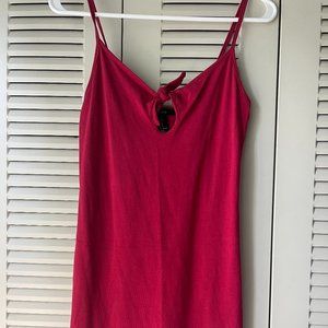 Mini Bodycon Tie Dress